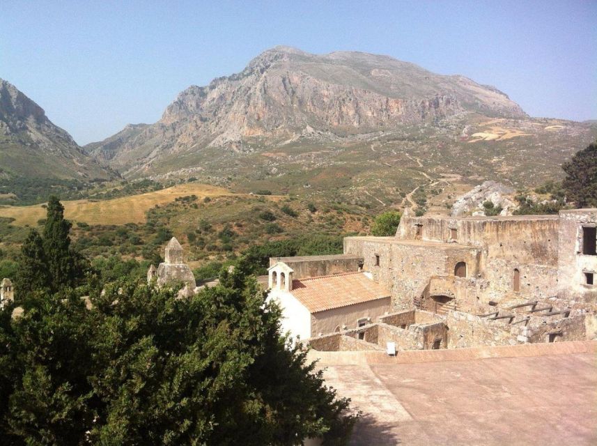 From Rethymno: Imbros Fragkokastello Plakias Monastery of Preveli - Booking Information