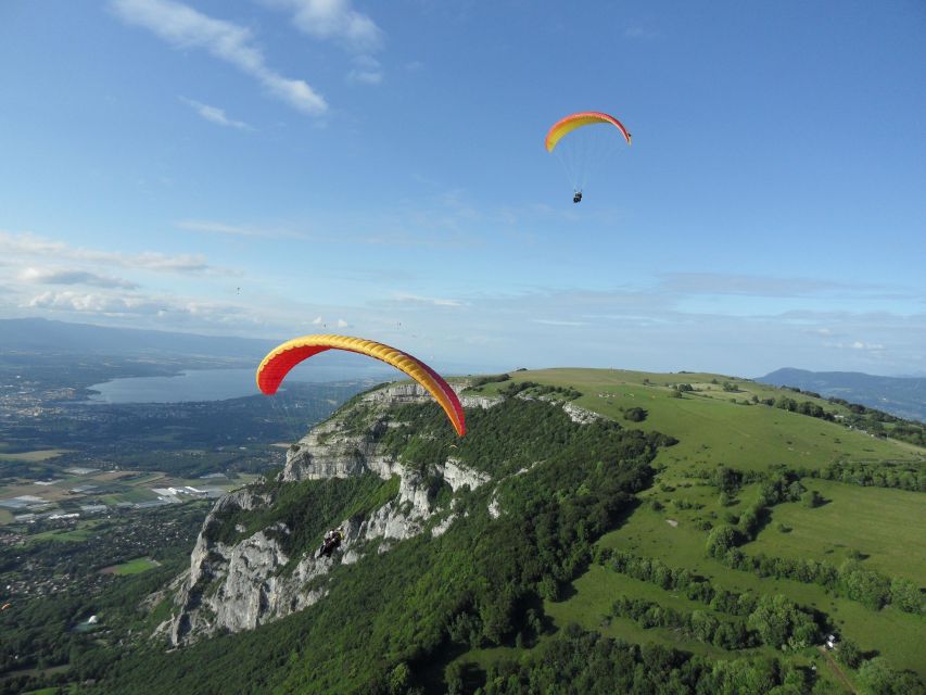 Grenoble: First Flight in Paragliding. - Flight Description