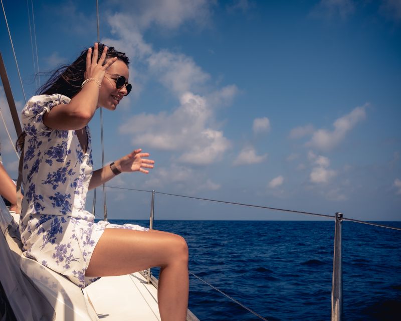 Ibiza: Midday or Sunset Sailing With Snacks and Open Bar - Customization and Onboard Offerings