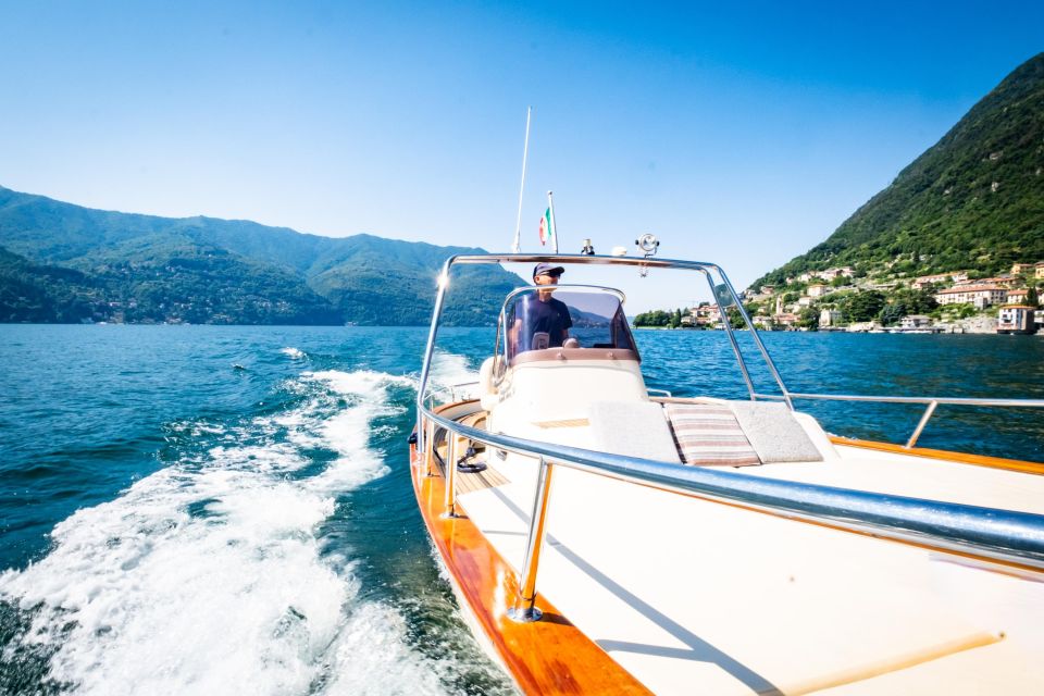 Lake Como: SpeedBoat Private Tour Comacina Island - Directions