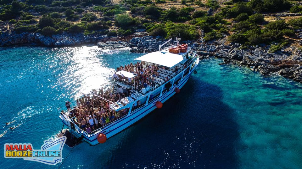 Malia: Booze Cruise Boat Party With Live Dj - Inclusions and Exclusions