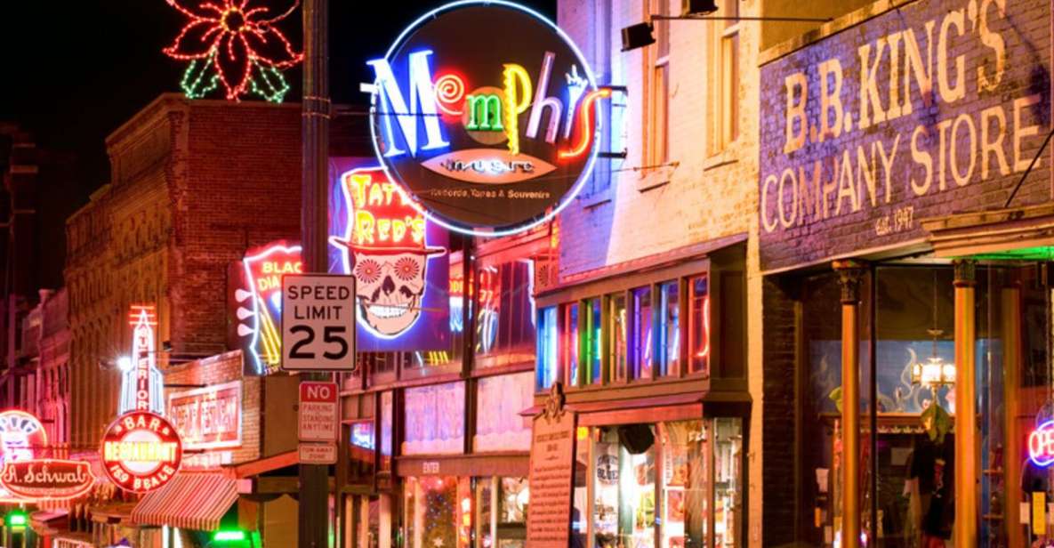 Memphis Scenic Night Tour - Itinerary Details