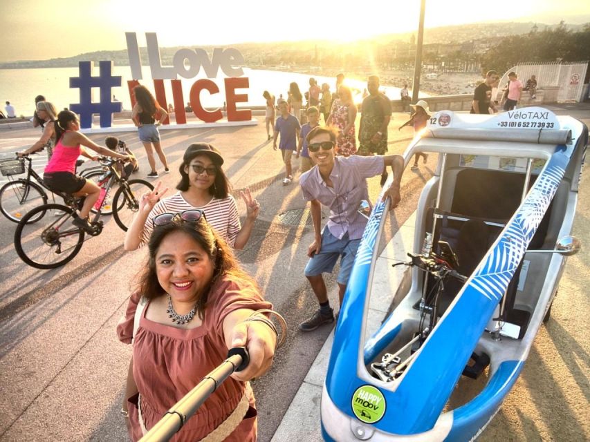 Nice: Private Guided Tour by Electric Bike Taxi - Additional Information