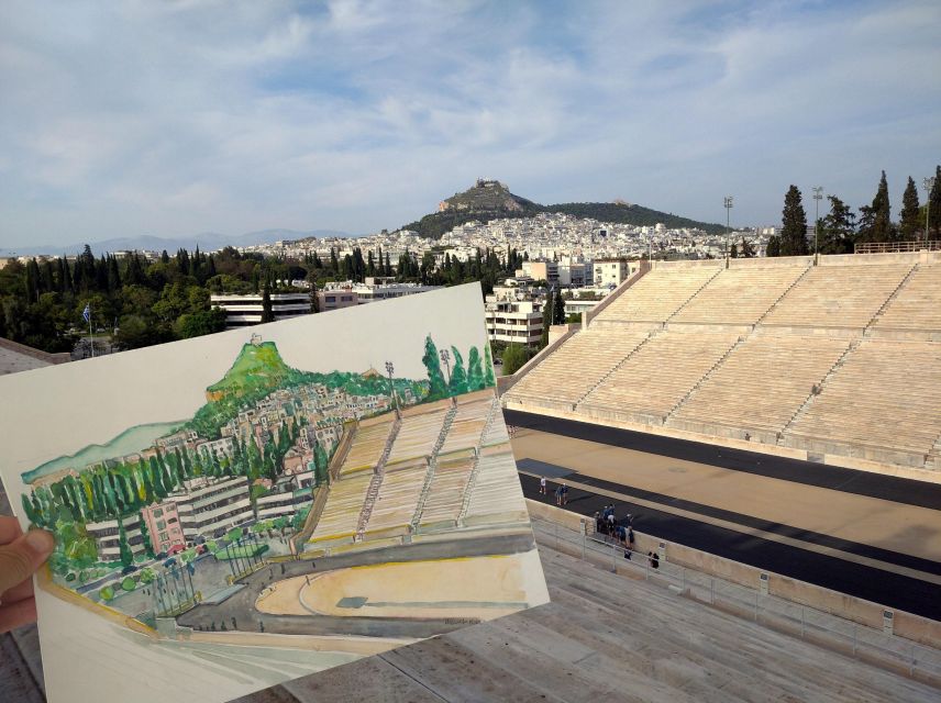 Outdoor Drawing Class in Modern Athens; Pangrati, Metz.. - Highlights and Cancellation Policy