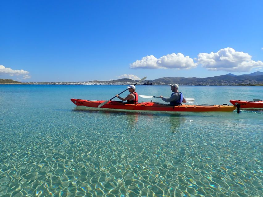 Paros: Sea Kayak Trip With Snorkeling and Snack or Picnic - Itinerary