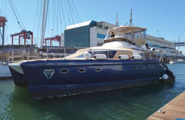 Private Lisbon Catamaran Tour for Groups up to 40 Guests