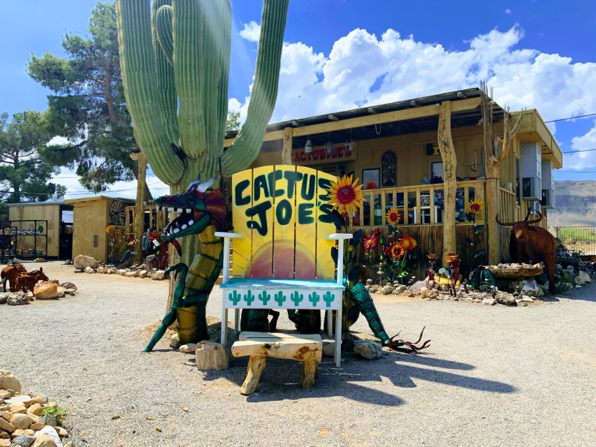 Red Rock Canyon & Whimsical World of Cactus Joe's Lunch - Common questions