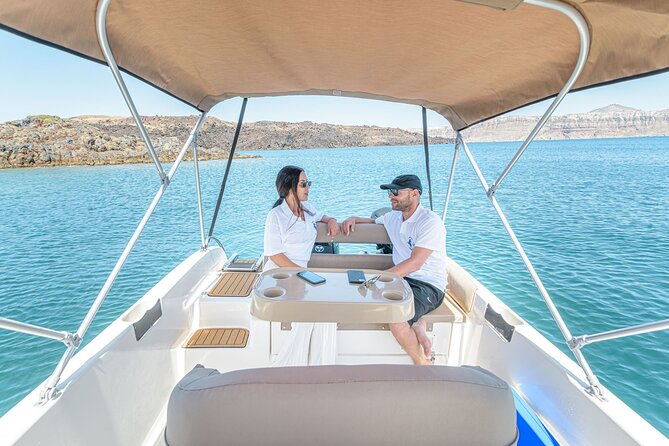 Rent a Boat in Santorini With Free License - Booking Confirmation and Requirements