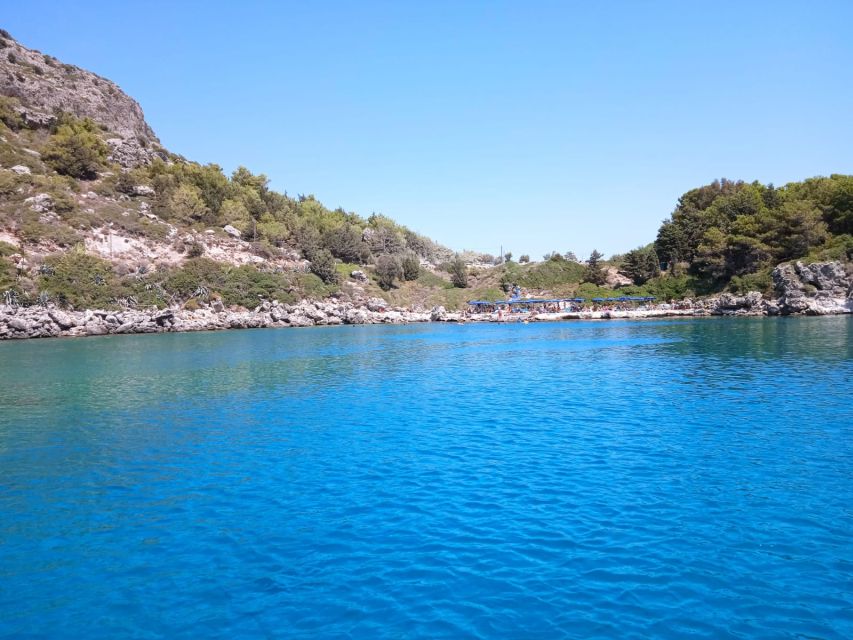 Rhodes Island: Private Boat Cruises to the Best Bays of Rhod - Included Amenities