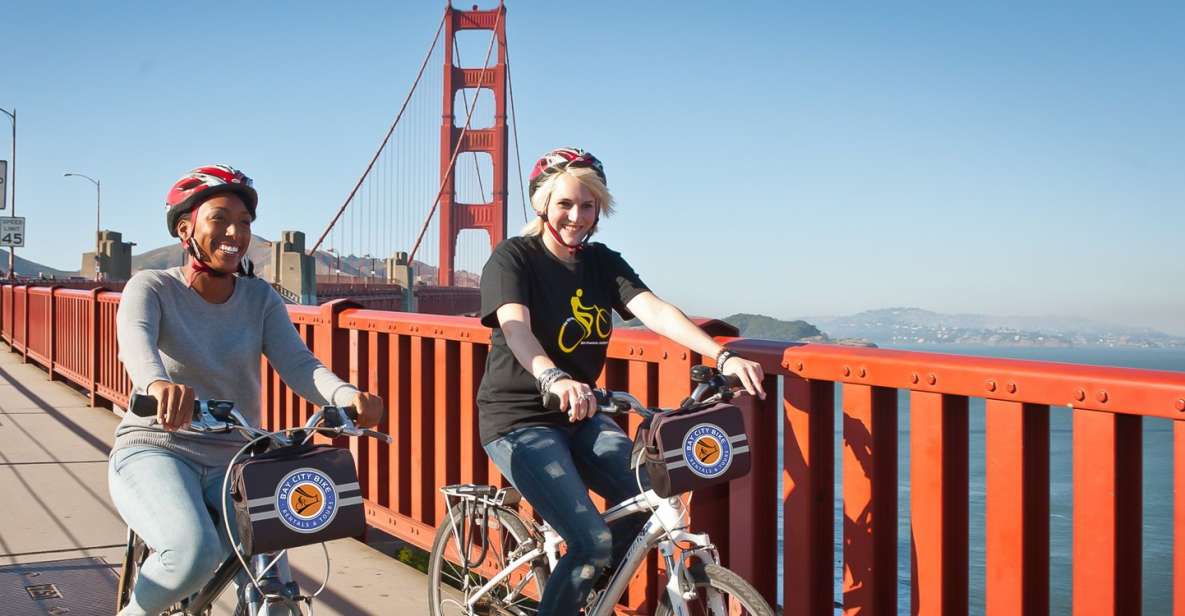 San Francisco: Golden Gate Bike Tour and Alcatraz Ticket - Bike Tour