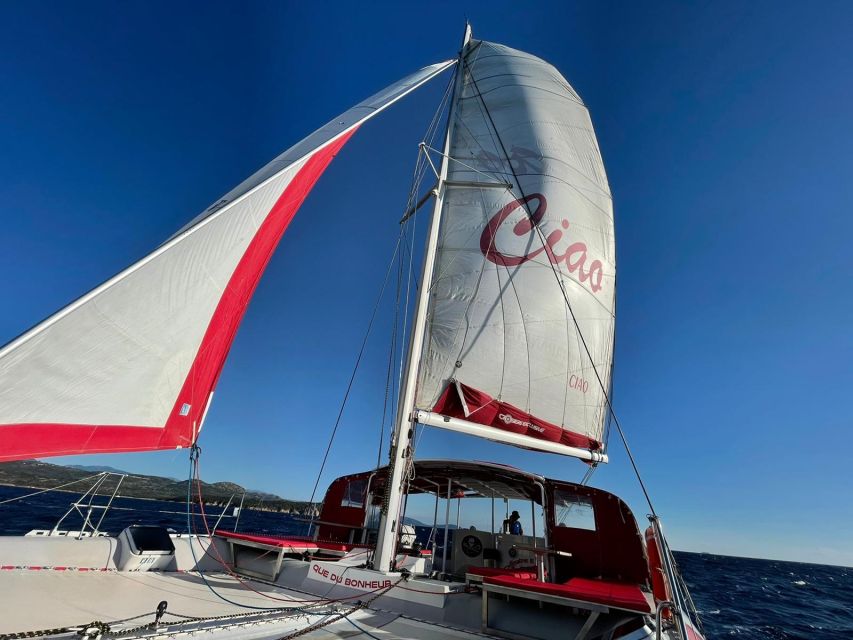 Santa Giulia: Cruise on a Maxi-Catamaran With Sails - Booking Details and Price Information