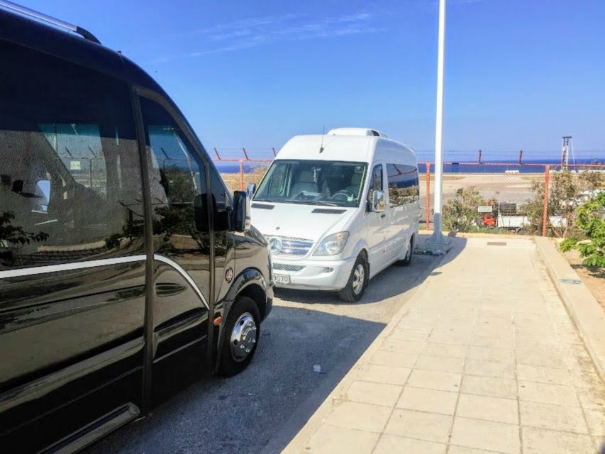 Santorini Airport and Ferry Ports Shared Transfer - Pickup and Meet-and-Greet Information