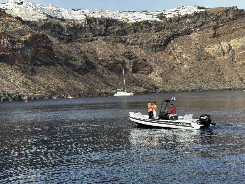 Santorini: Private RIB Cruise With Volcano & Thirassia Visit - Highlights
