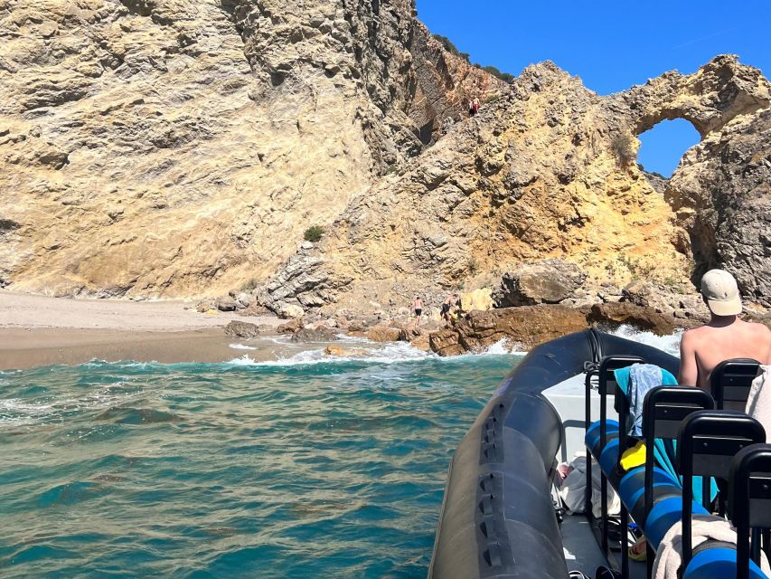 Sesimbra: Private Boat Tour Beaches of Arrábida Natural Park - Main Sites