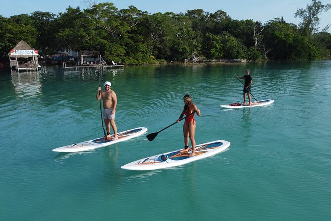 Sunrise on Paddleboard With Breakfast in the Lagoon of 7 Colors - Lagoon of 7 Colors Beauty