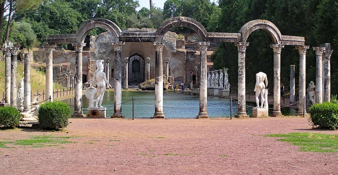 Tivoli Gardens Tour: Hadrians and DEste Villas - Full Description