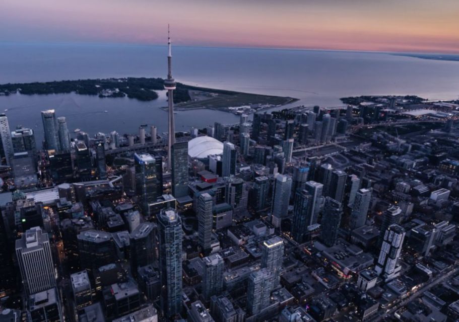 Toronto: Private Twilight Helicopter Tour With Wine - Common questions