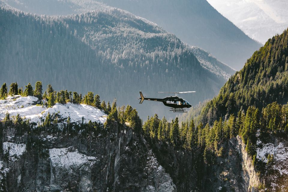 Vancouver: Coastal Mountain Landing Helicopter Tour - Inclusions and Restrictions