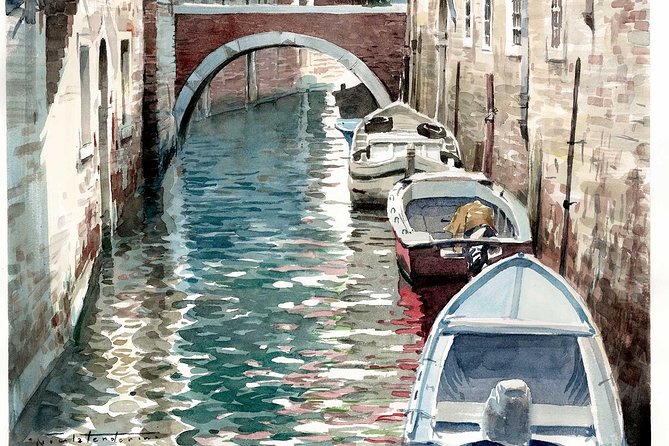 Watercolors in Venice: Painting Class With Famous Artist - Booking Information