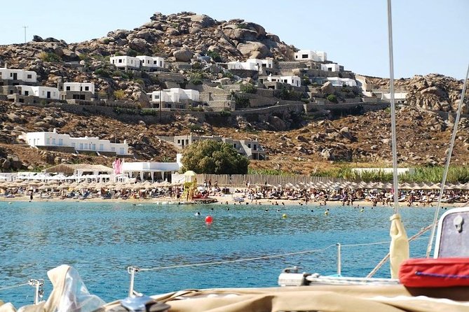 All Included Mykonos South Beaches, Rhenia and Delos Islands (Free Transfers) - Common questions