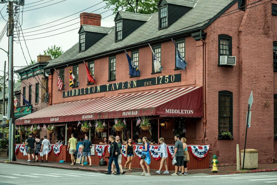 Annapolis: Walking In App Audio Tour in Sailing Capital - Tour Route Directions