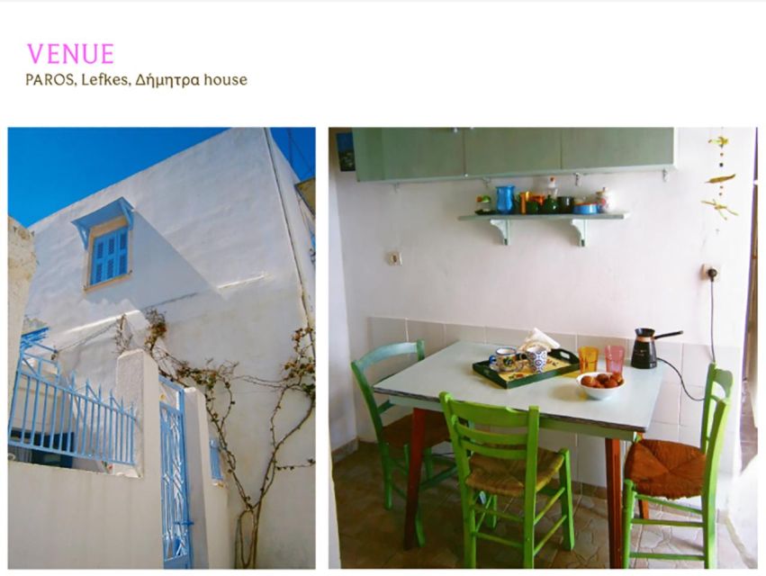 Art Therapy Retreat in Paros - Booking Policies