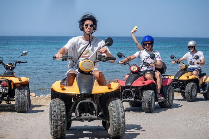 ATV Quad Guided Sightseeing/ Exploring Tour@The Pink Palace Corfu - Common questions