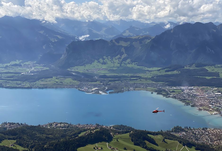 Bern: Private Stockhorn Mountain Helicopter Flight - Souvenir and Photo Package