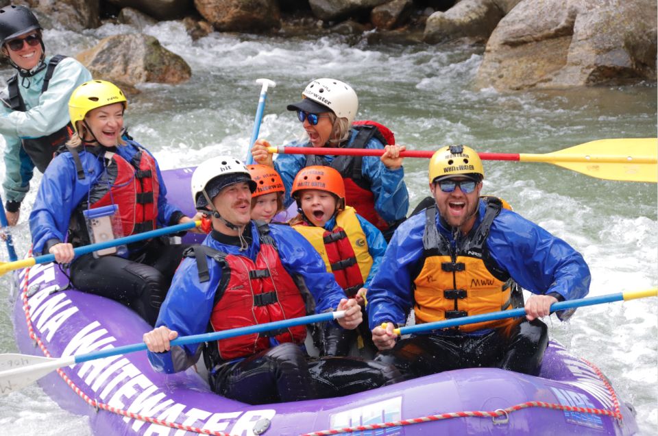 Big Sky: Half Day Rafting Trip on the Gallatin River (II-IV) - Itinerary Details