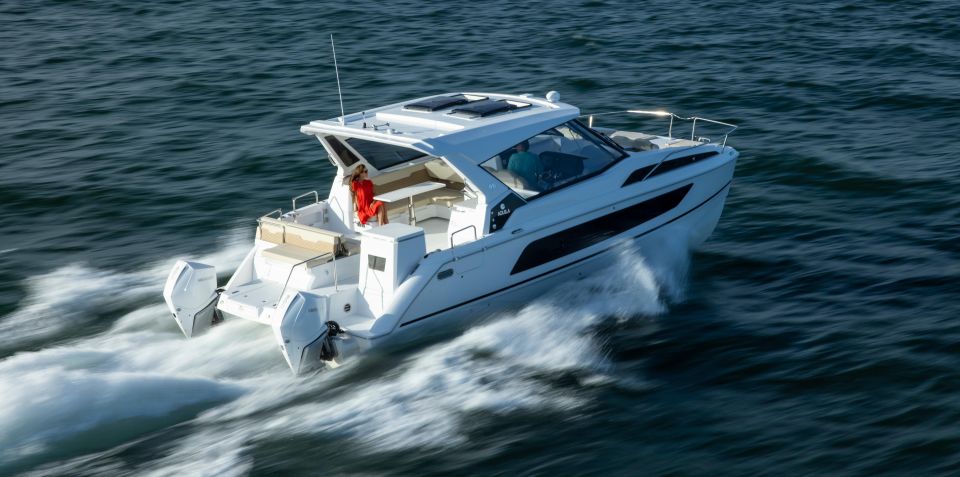 Cannigione: Aquila 36 Catamaran Daycruiser Rental - Highlights and Full Description