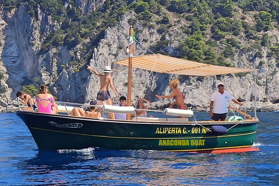 Capri: Sunset Boat Tour With Aperitif - Booking Information