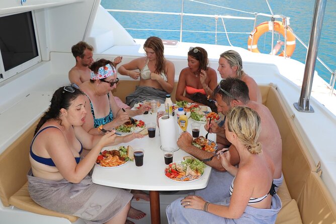 Catamaran Cruises Rhodes - 6 Hours Day Cruise ALL INCLUSIVE - Favorite Tour Highlights