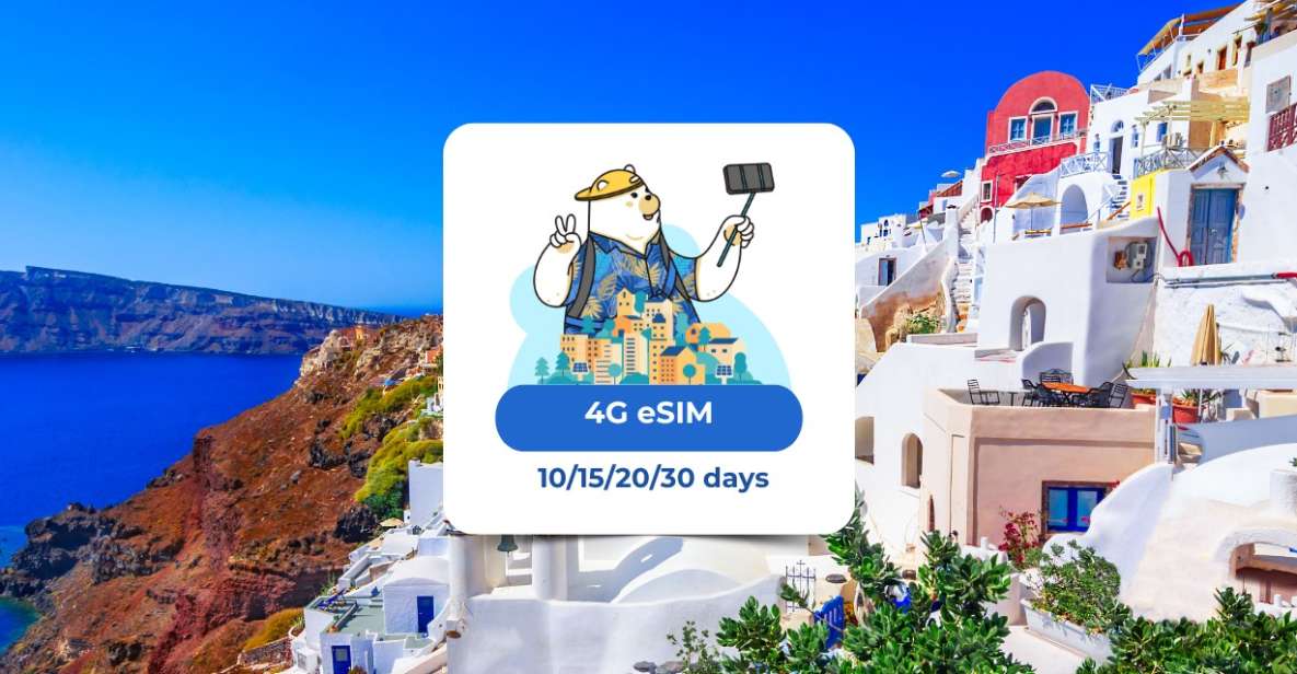 Europe: Esim Mobile Data (40 Countries) 10/15/20/30 Days - Flexible Booking and Pricing