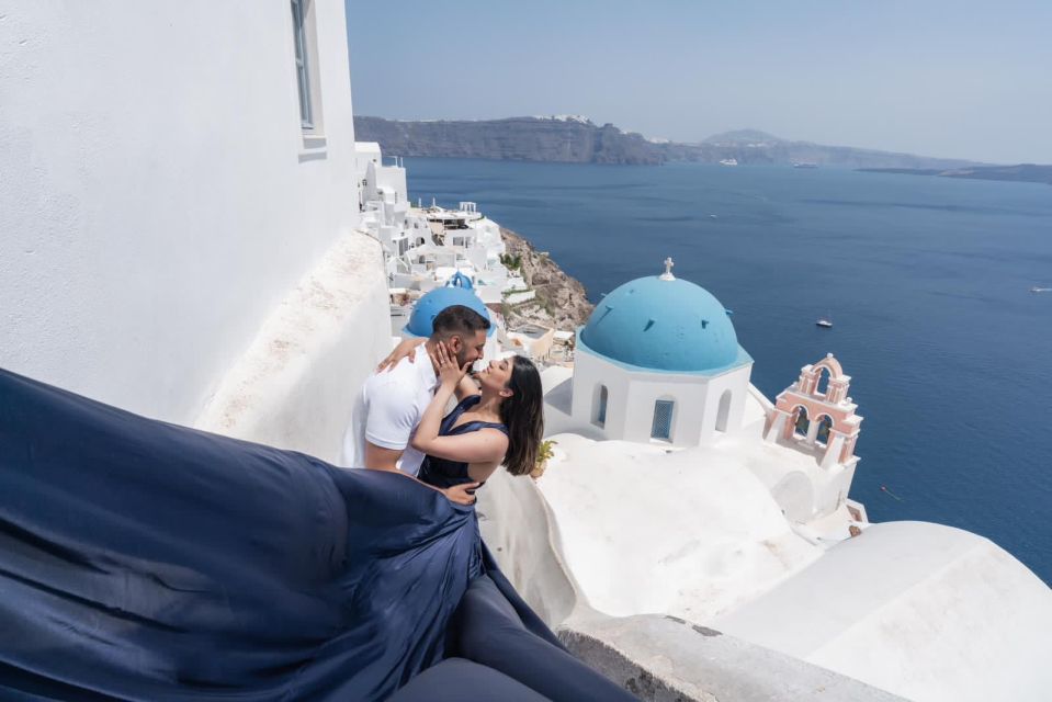 Flying Dress Santorini Photoshoot - Booking Information