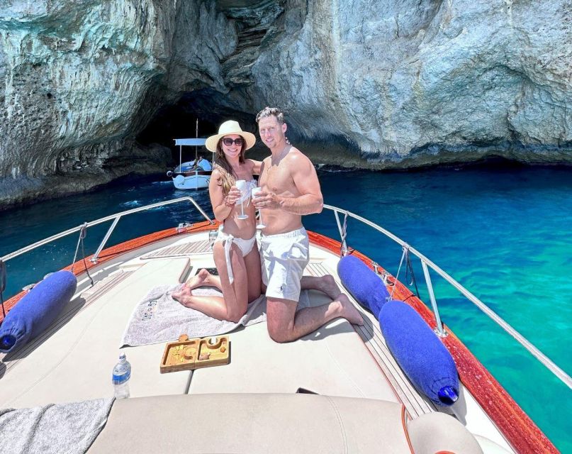 From Amalfi: Capri Boat Tour With Blue Grotto - Booking Details
