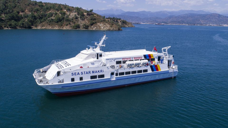 From Fethiye: Ferry Transfer to Rhodes - Accessibility