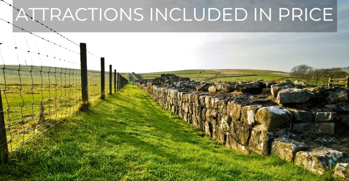 From Lake District: Roman Britain and Hadrians Wall Tour - Booking Information