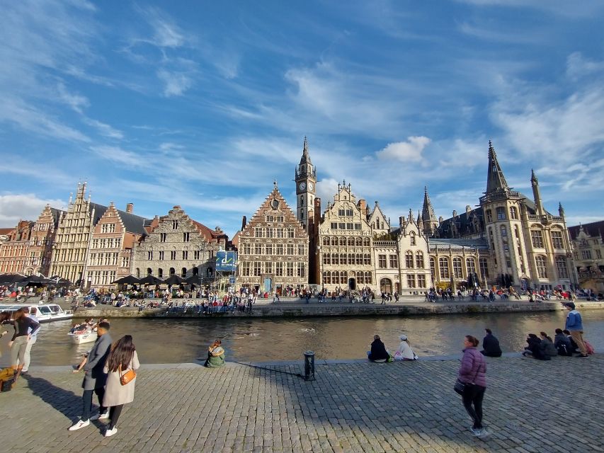 Ghent: Guided City Highlights Walking Tour With Light Meal - Key Points