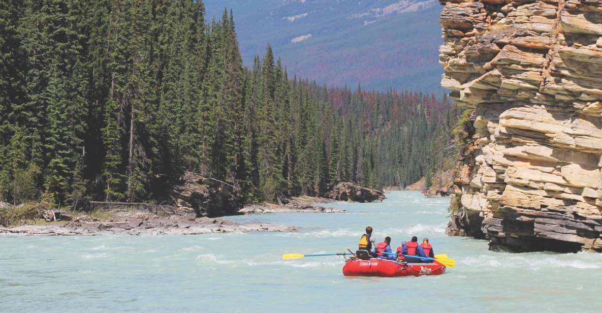 Jasper: Canyon Run Family Whitewater Rafting - Itinerary