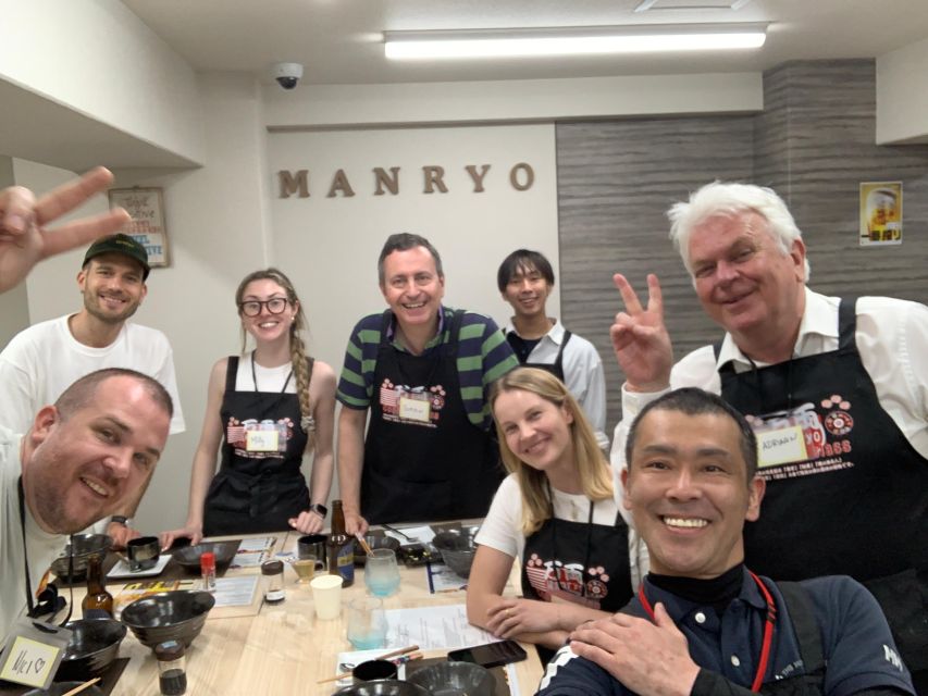 Kyoto: Japanese Udon and Sushi Cooking Class With Tastings - Additional Information