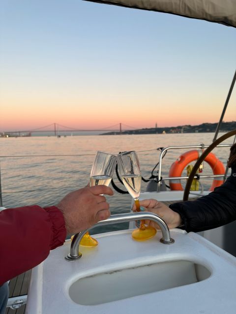 Lisbon: Romantic Sunset Cruise With Wine & Portuguese Tapas - Booking Directions and Options