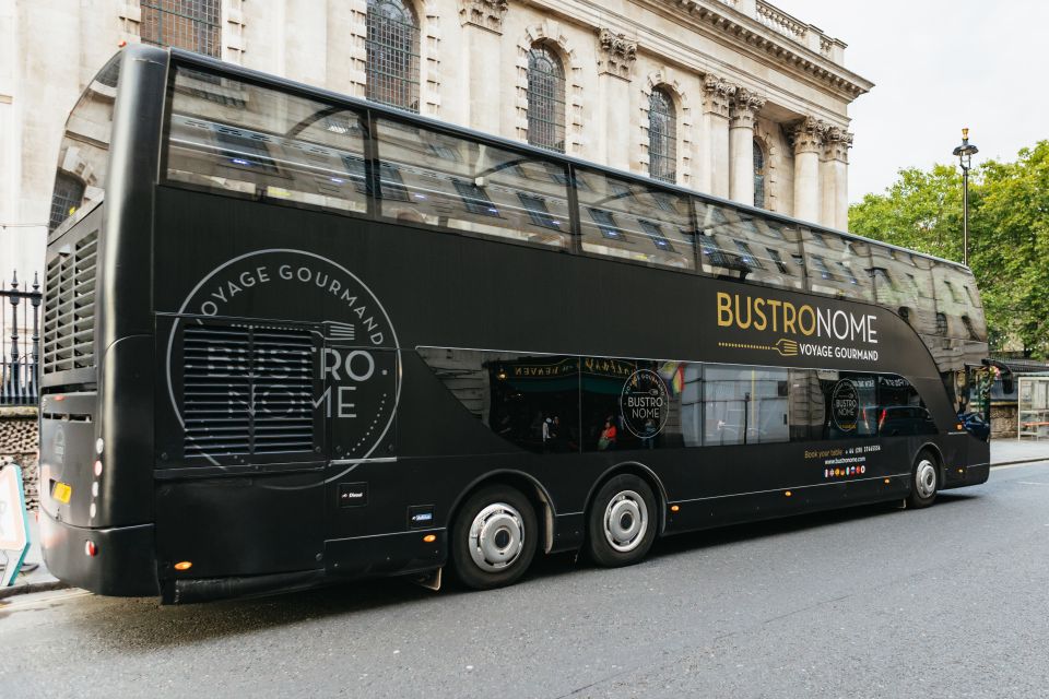 London: 6-Course Luxury Dinner Bus Tour - Booking Details