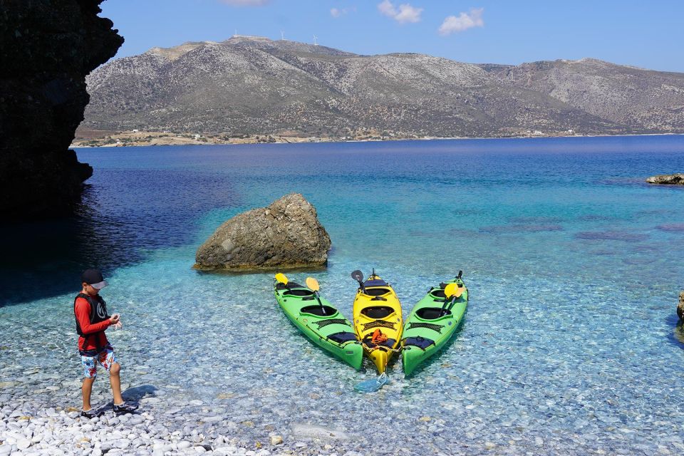 Naxos: Moutsouna Caves Sea Kayak Tour, Snorkeling & Picnic - Meeting Point