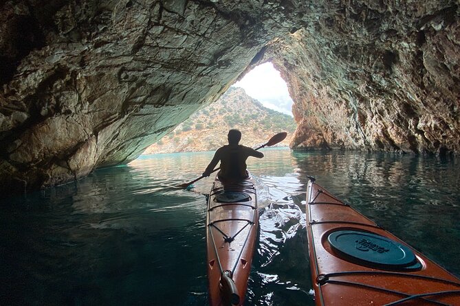 Naxos: Rhina Cave Sea Kayaking Tour - Key Points