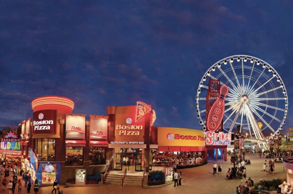 Niagara Falls, Canada: Adventure Theater & SkyWheel Combo - Transportation & Directions