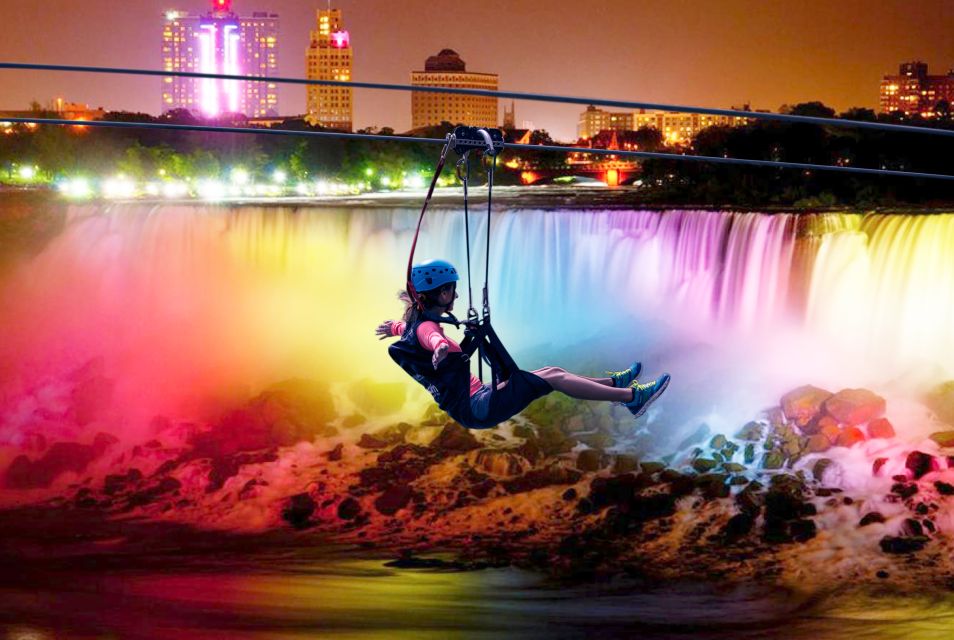 Niagara Falls, Canada: Night Illumination Zip Line to Falls - Important Notes