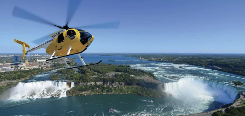 Niagara Falls, USA: Scenic Helicopter Flight Over the Falls - Helicopter Route Map