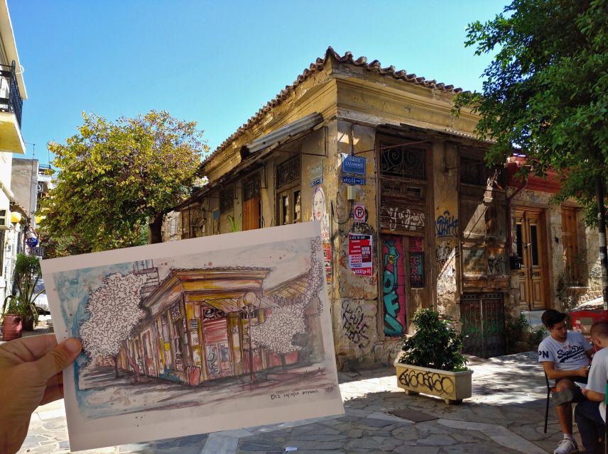 Outdoor Drawing Class in the Old Center of Athens - Inclusions and Important Information