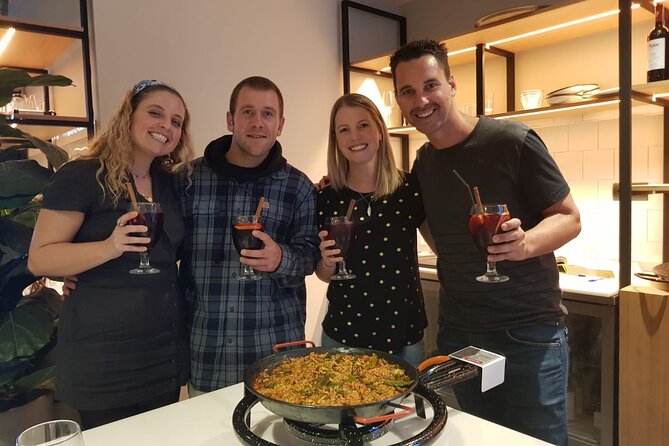 Paella & Sangria Showcooking Experience on a Rooftop - Key Points