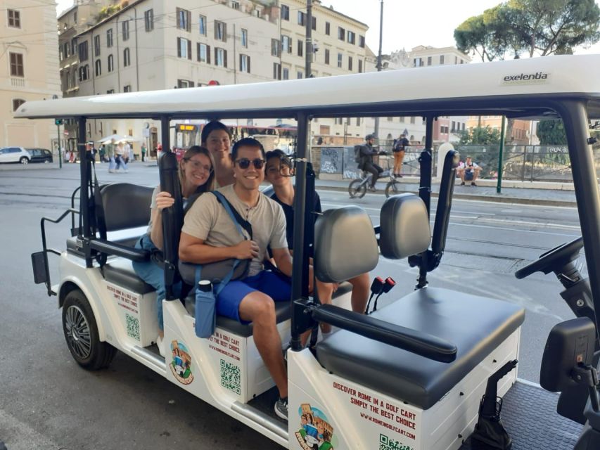 Rome in Golf Cart 7 Hours Unforgettable Full Immersion - Tour Description and Flexibility